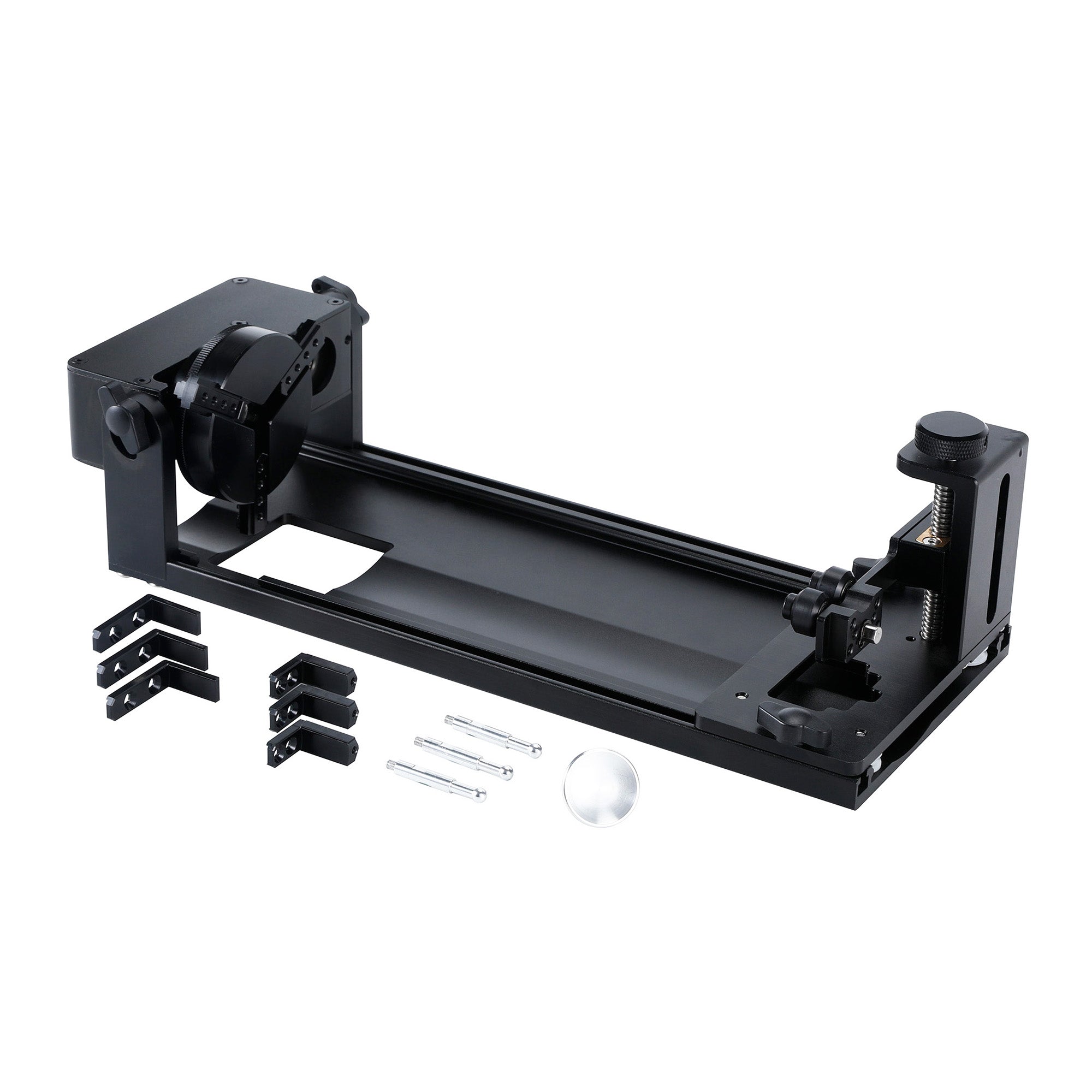 3D file ROTARY AXIS FOR LASER ENGRAVER + ACCESSORIES MARK2