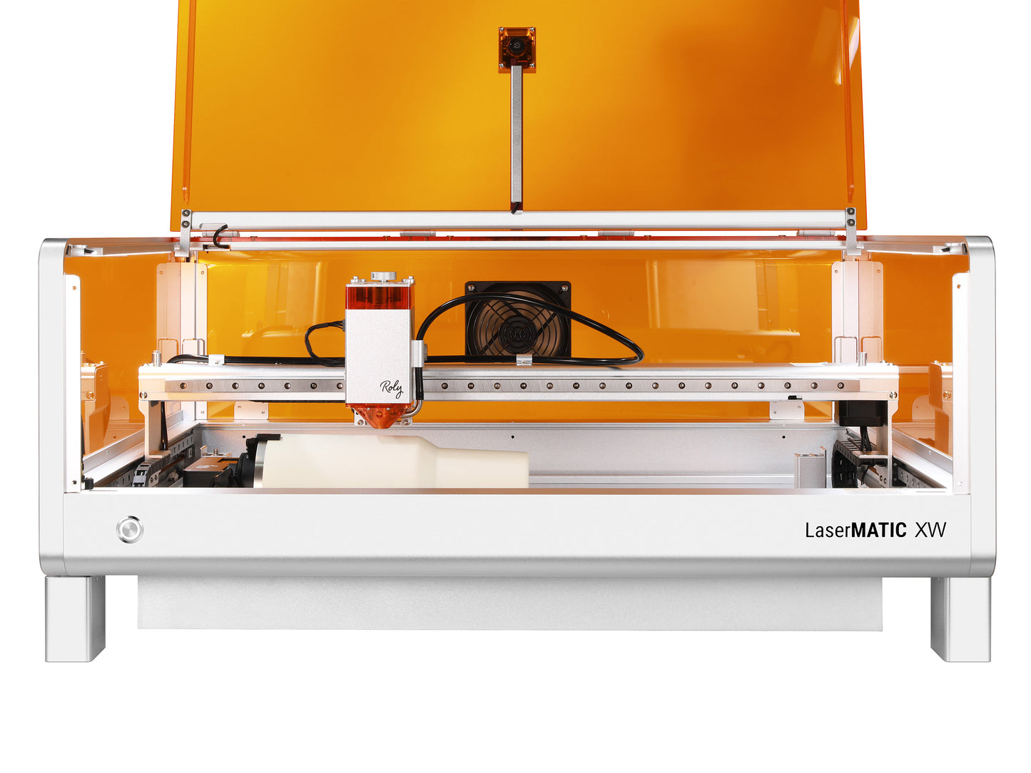 Bottom Drop-Down Extension Mod for LaserMATIC Mk2 XW