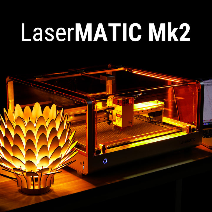 LaserMATIC Mk2, Diode Laser Engraver Available in 10W, 20W and 30W Configurations