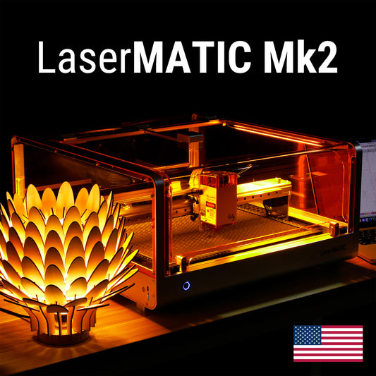LaserMATIC Mk2, Diode Laser Engraver Available in 10W, 20W and 30W Configurations