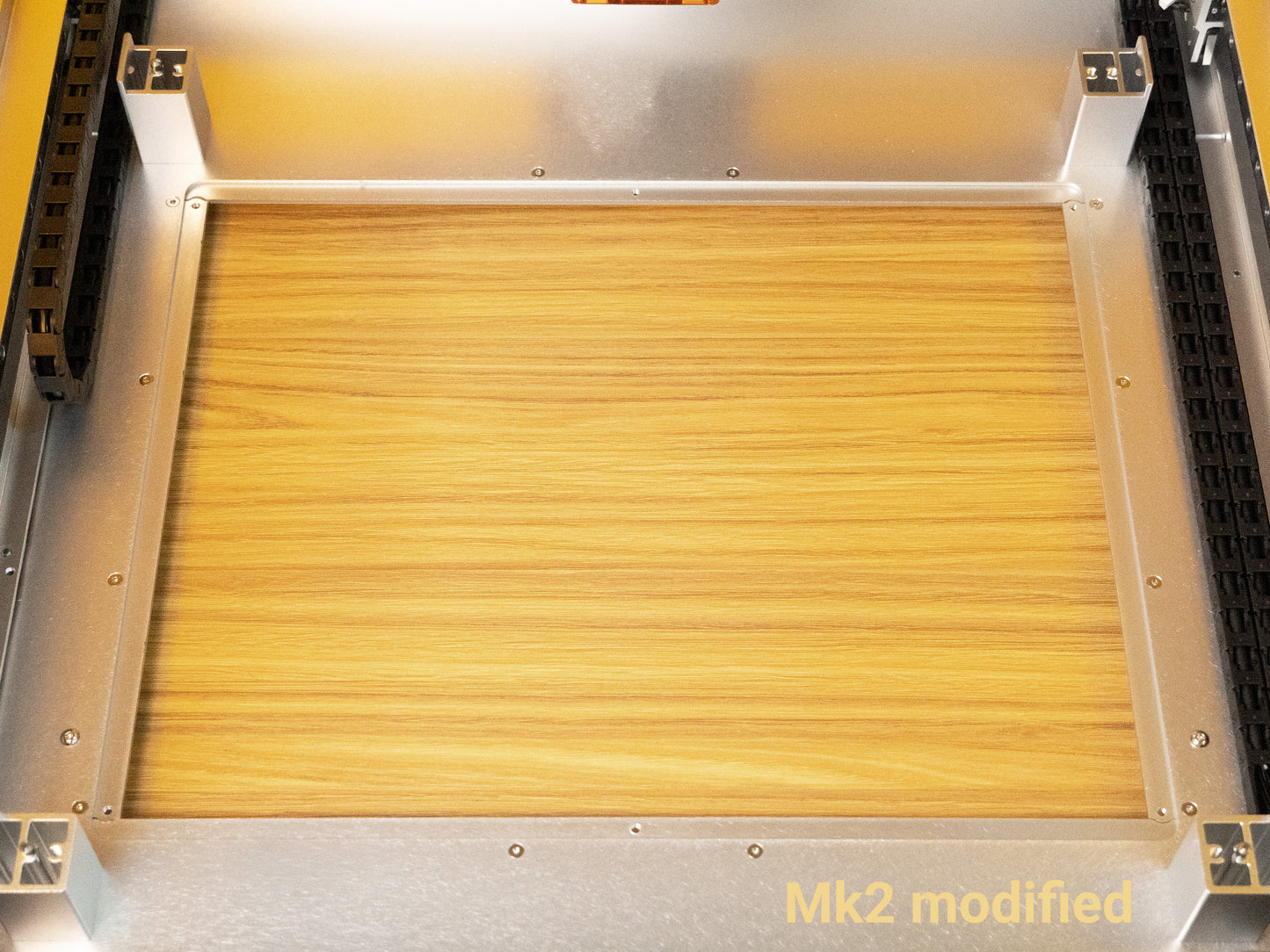 Bottom Panel Light Leak Mod for LaserMATIC Mk2
